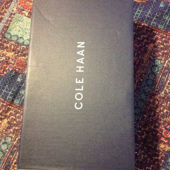 Cole Haan Men\'s  British Tan Leather Wingtip Oxford Dress Shoes - 11.5M - NIB main image 8